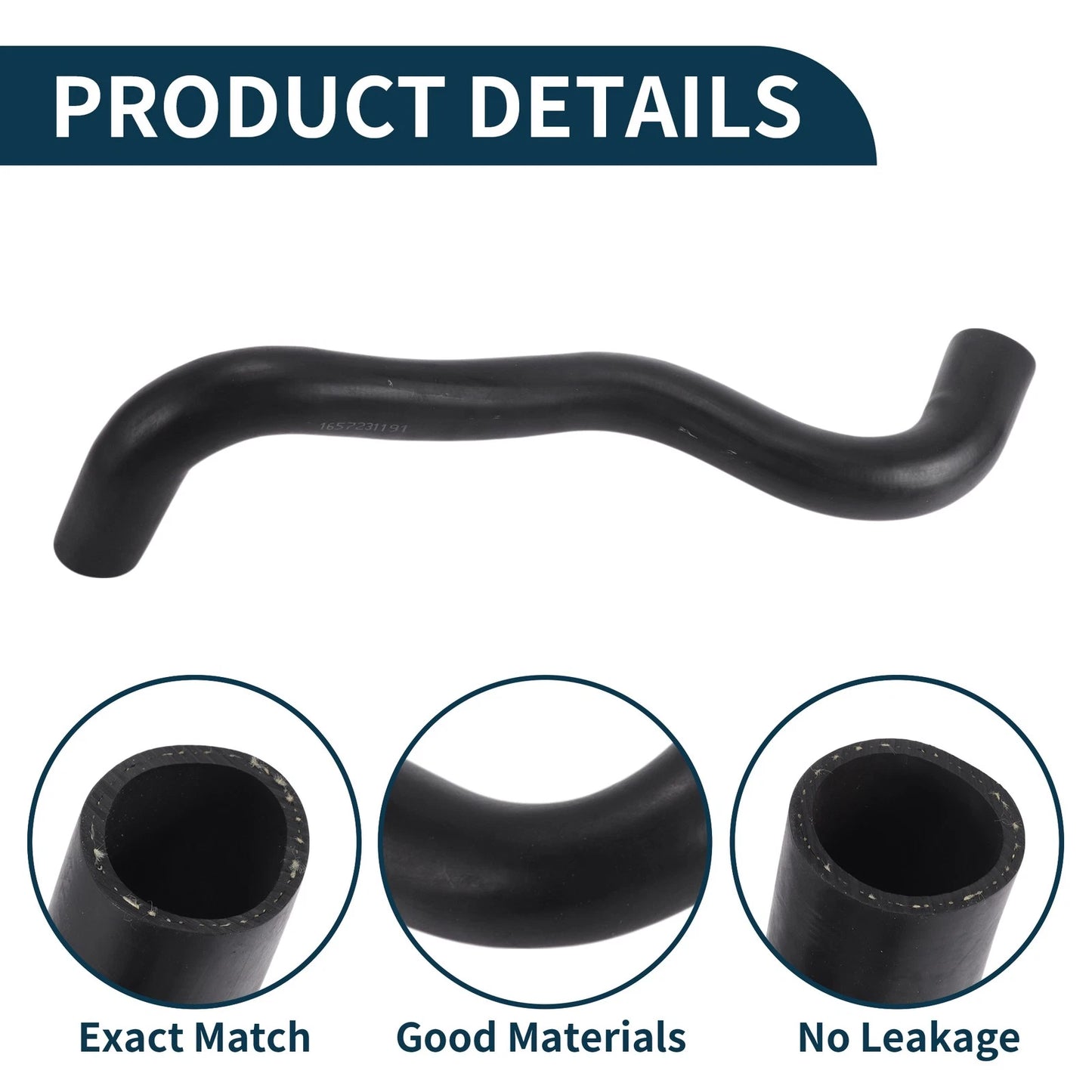 Radiator Hose No. 1657231191 for Toyota Reiz (2006–2007)