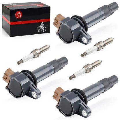 3 Ignition Coils + Iridium Spark Plugs for Can-Am Maverick X3 (2017–2023)