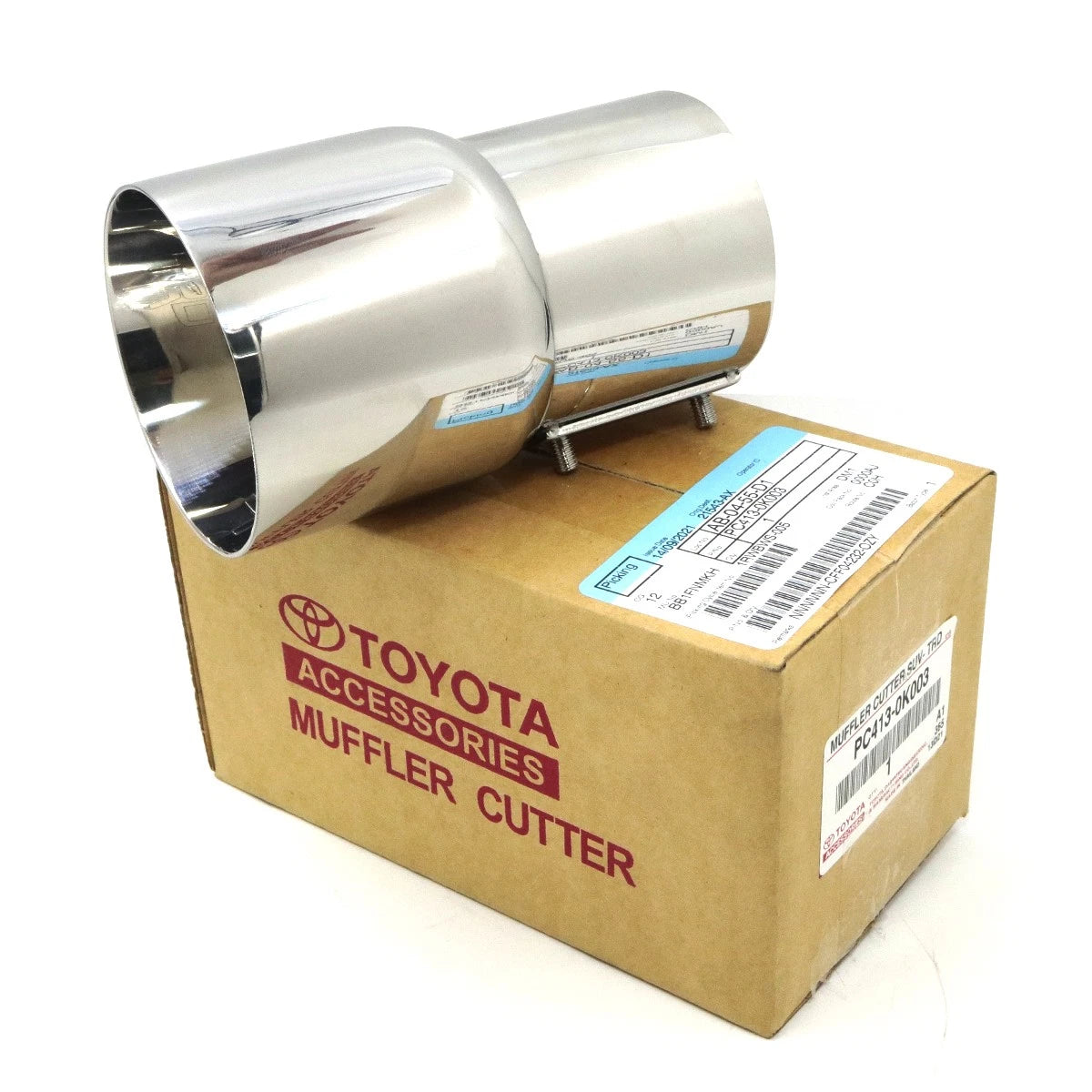 Exhaust Muffler Cutter for Toyota Fortuner SW4 (2015–2018)