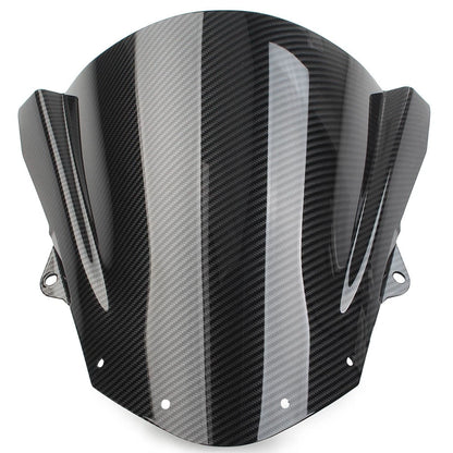 Windshield ABS for Kawasaki ZX6R 636 (2009–2022), ZX10R (2008–2010) Carbon Fiber Black