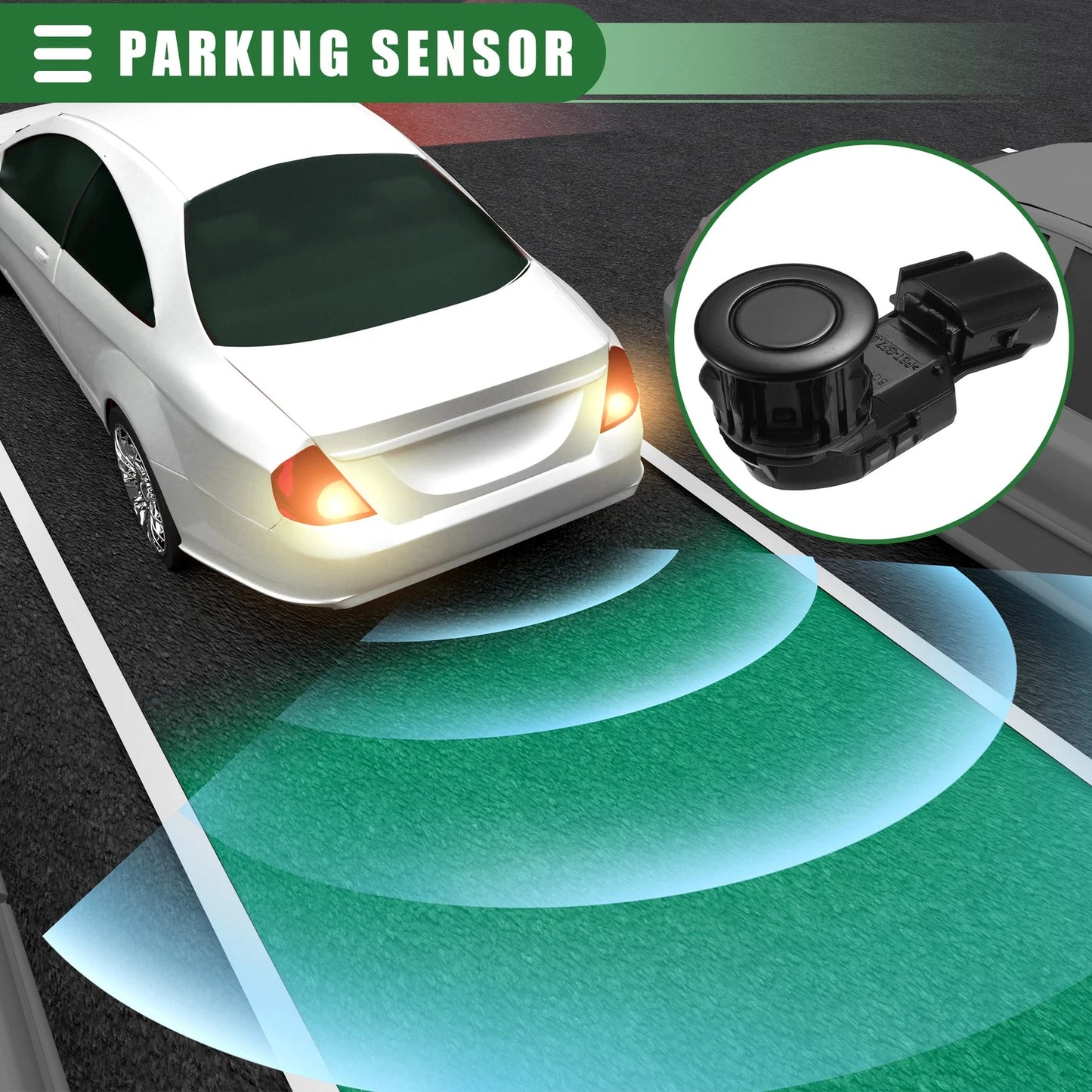 Bumper Reverse Parking Sensor for Toyota Sequoia (2015–2019) No. 893410R040C0