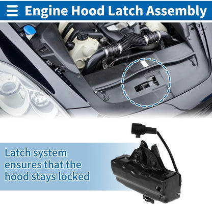 Hood Latch Assembly for Lexus LS460 (2007-2017) 1 x Quality Replacement