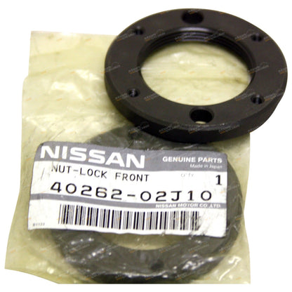 2X Front Wheel Bearing Hub Lock Nuts for Nissan Patrol Y61 (1997–2016)