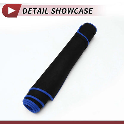 Dashboard Cover Mat for Toyota Raize (2013–2020) - Sun Protector Black Blue