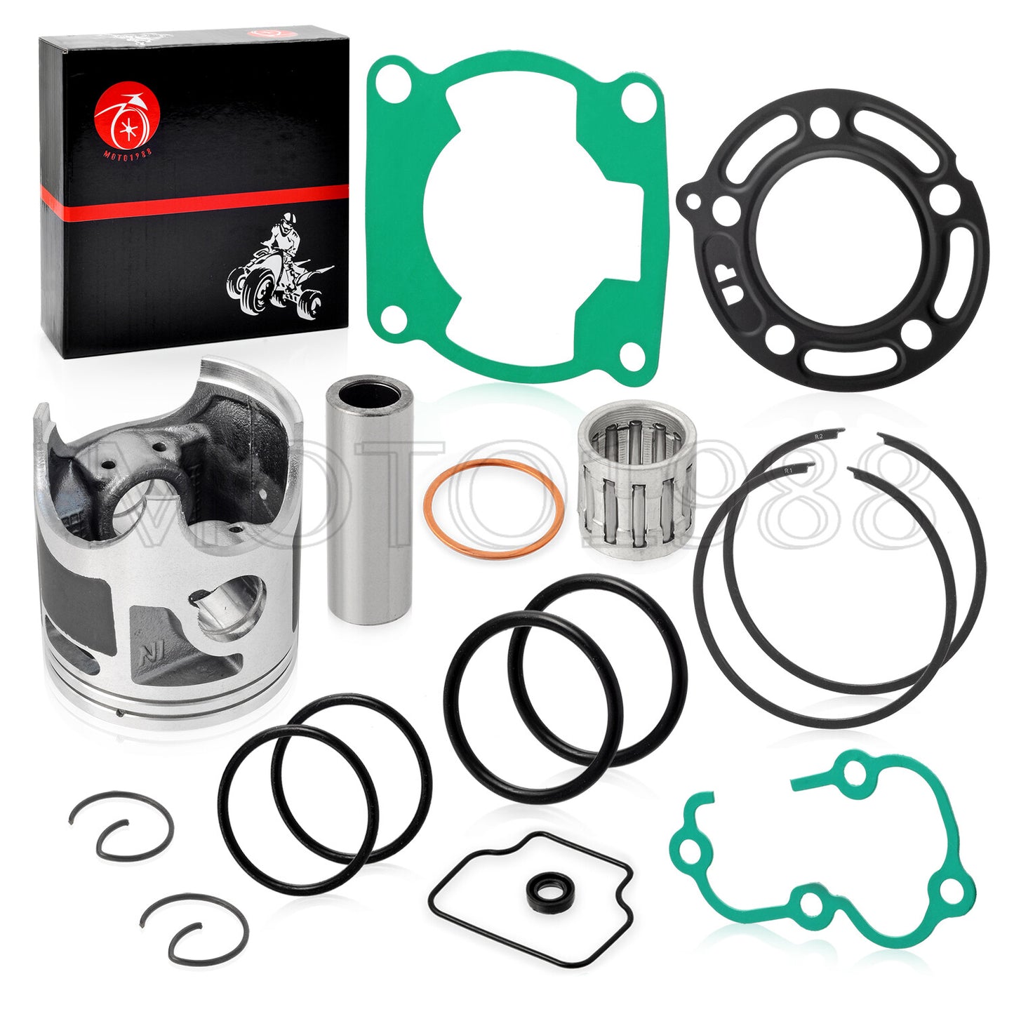 Piston & Ring Kit with Gasket for Kawasaki KX85 (2001–2013)