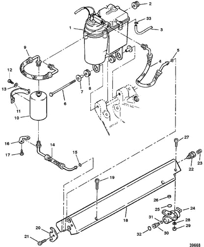 Fuel Pressure Regulator for Mercury Mercruiser (1990–2023)