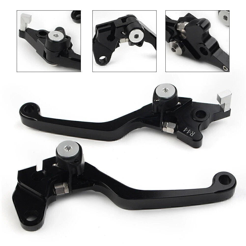 Pivot Dirt Clutch Brake Levers for Kawasaki KLX250 D-Tracker (1993-1997)