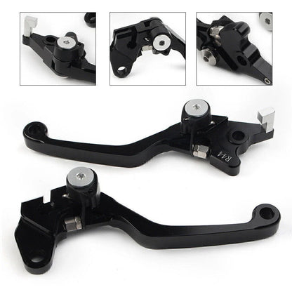 Pivot Dirt Clutch Brake Levers for Kawasaki KLX250 D-Tracker (1993-1997)