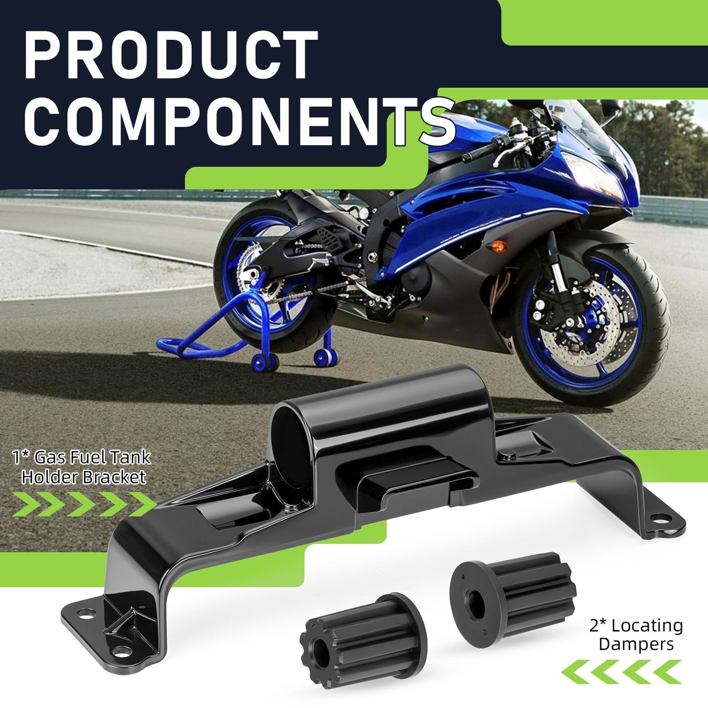 Fuel Tank Mounting Bracket for Yamaha R6 YZF-R6 (2006–2016)