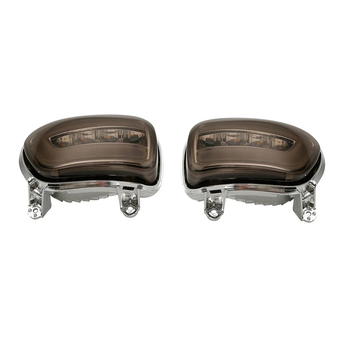 Front LED Turn Signals Smoked Lens for Honda Gold Wing GL1800 F6B (2001-2017)