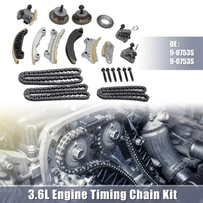 Timing Chain Kit for Chevy, Cadillac, Buick 3.6L, 3.0L (2010-2023)