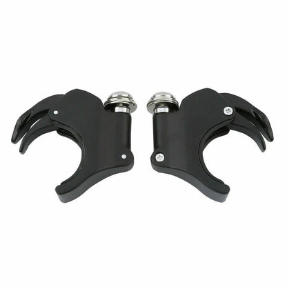 39mm 41mm 49mm Quick Release Windshield Clamps for Harley Dyna Sportster XL