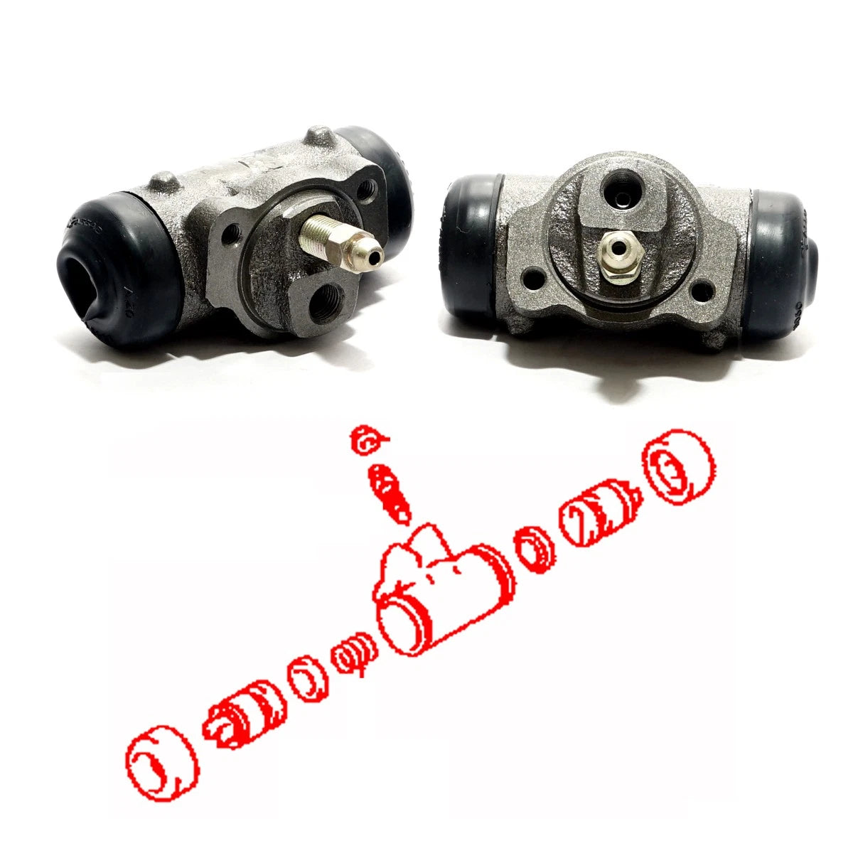 Rear Wheel Brake Cylinder for Toyota Hilux N90 (1988–1997)