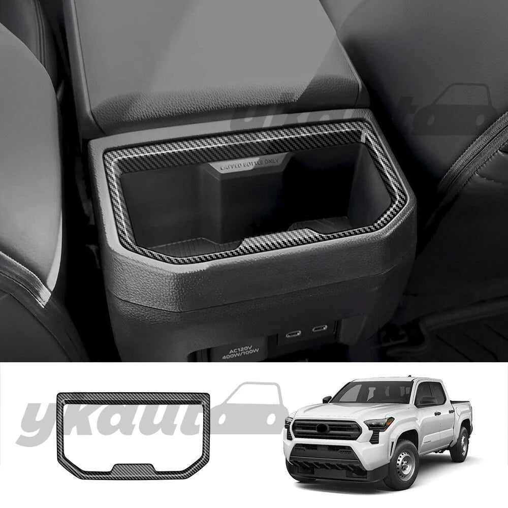 26pcs Carbon Fiber Interior Accessories Kit Cover Trim for Toyota Tacoma (2024–2024)