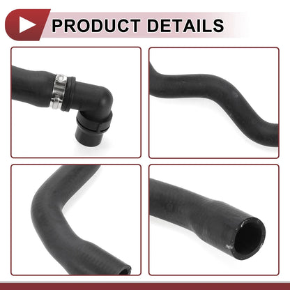Heater Hose for Mercedes Benz W212 W204 W207 (2010-2016) - Rubber Black