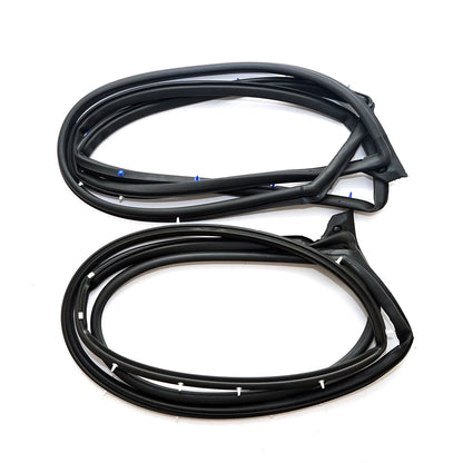 Set of 4 Front Door Weatherstrip Rubber for Honda Civic (2012–2015)