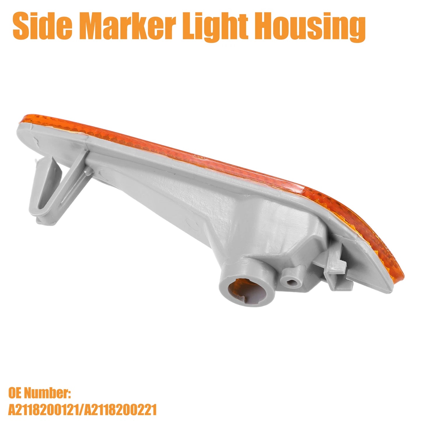 Auto Side Marker Lights Housing for Mercedes-Benz E320 (2003–2006) No.A2118200121