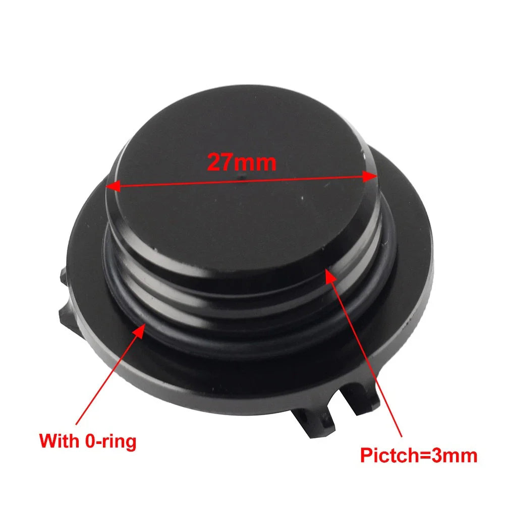 Engine Oil Filler Cap Cover for Yamaha R1, Tracer 700, MT03, MT07, FZ, MT10, R6