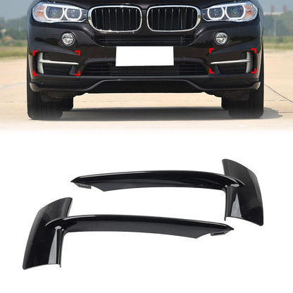 Front Bumper Lower Grille Trim for BMW X5 F15 (2014–2018) Glossy Black
