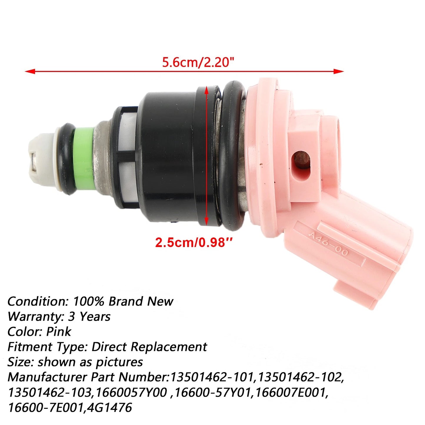 136-174MHz VHF Antenna for Kenwood TK260 TK270 TK272 TK280 (155mm)