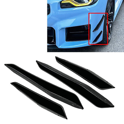 Front Bumper Splitter Side Skirt Spoiler for BMW M2 (2023–2024)