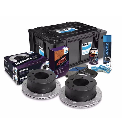 Bendix Rear Brake Upgrade Kit for Toyota Landcruiser (VDJ76, VDJ78, VDJ79, HZJ78, HDJ)
