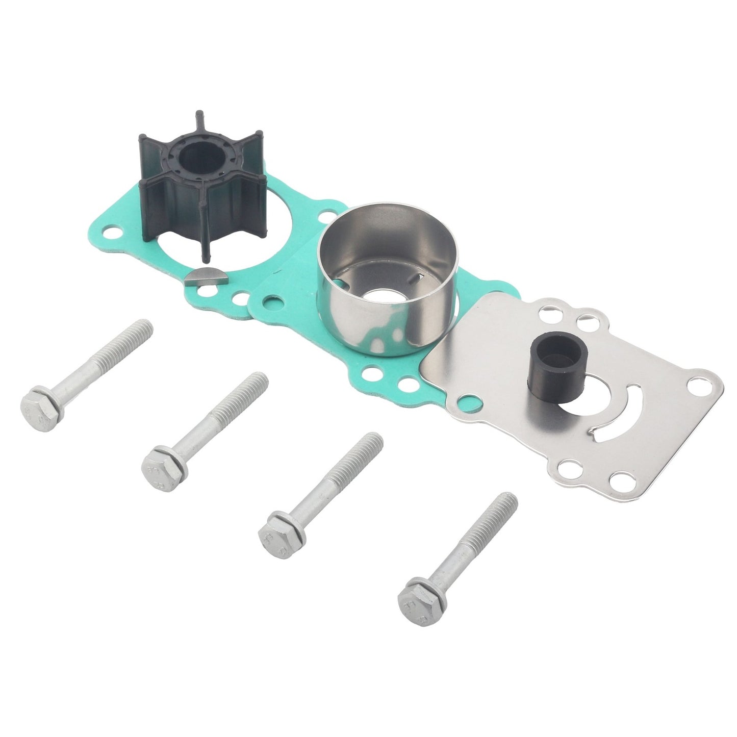 Water Pump Impeller Repair Kit for Mercury Mariner 9.9 15 hp (2000–2006)