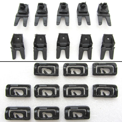 Windshield Moulding Clips for Toyota Corolla KE70 (1979-1982) - 20 x Set