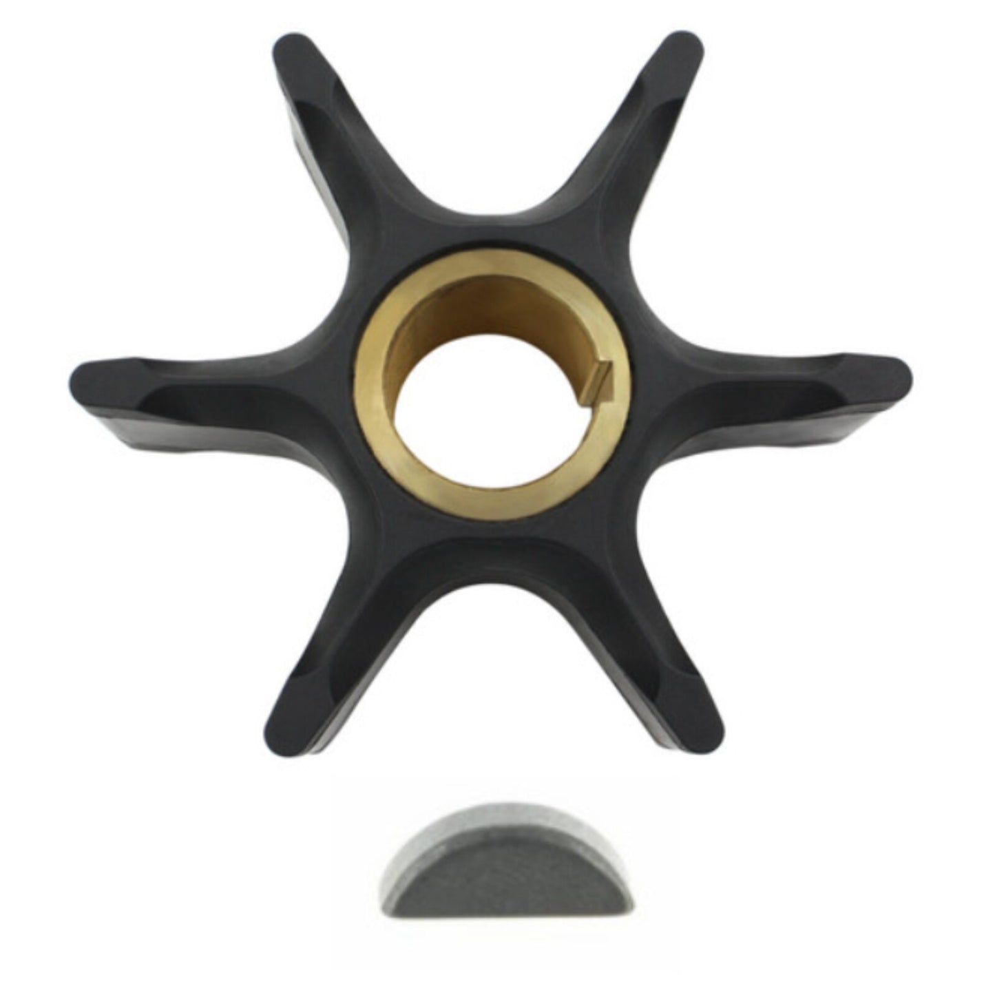 Impeller with Key for Johnson Evinrude V4 V6 (1985–175 HP)