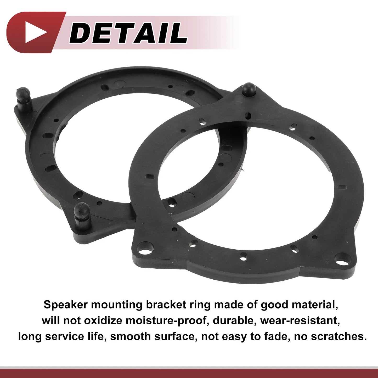 2X Speaker Spacer Ring Adaptor for BMW 230i (2017–2021) Front Doors 6.5"