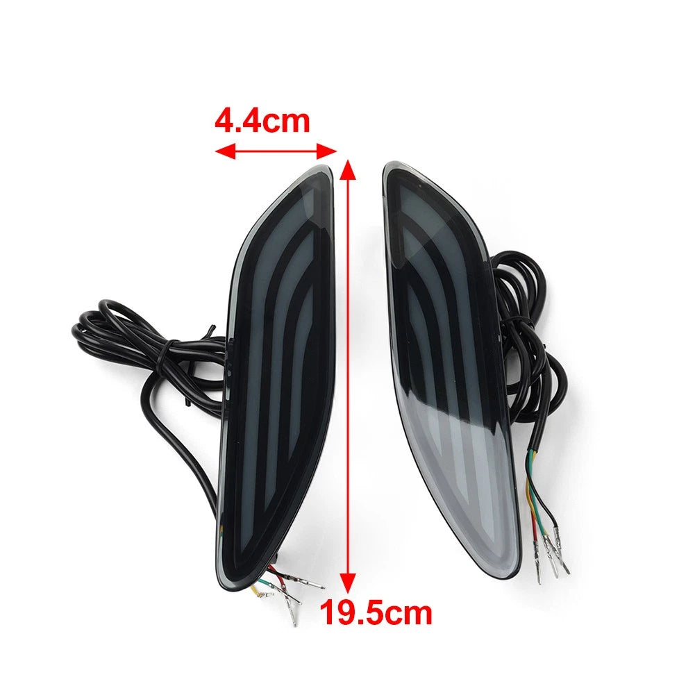 2X Rear Bumper Light Brake Turn Signal for Toyota Alphard Vellfire (2023–2024)