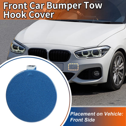 Front Tow Hook Cover for BMW F20 (2012–2019) No. 51118064578 Estoril Blue
