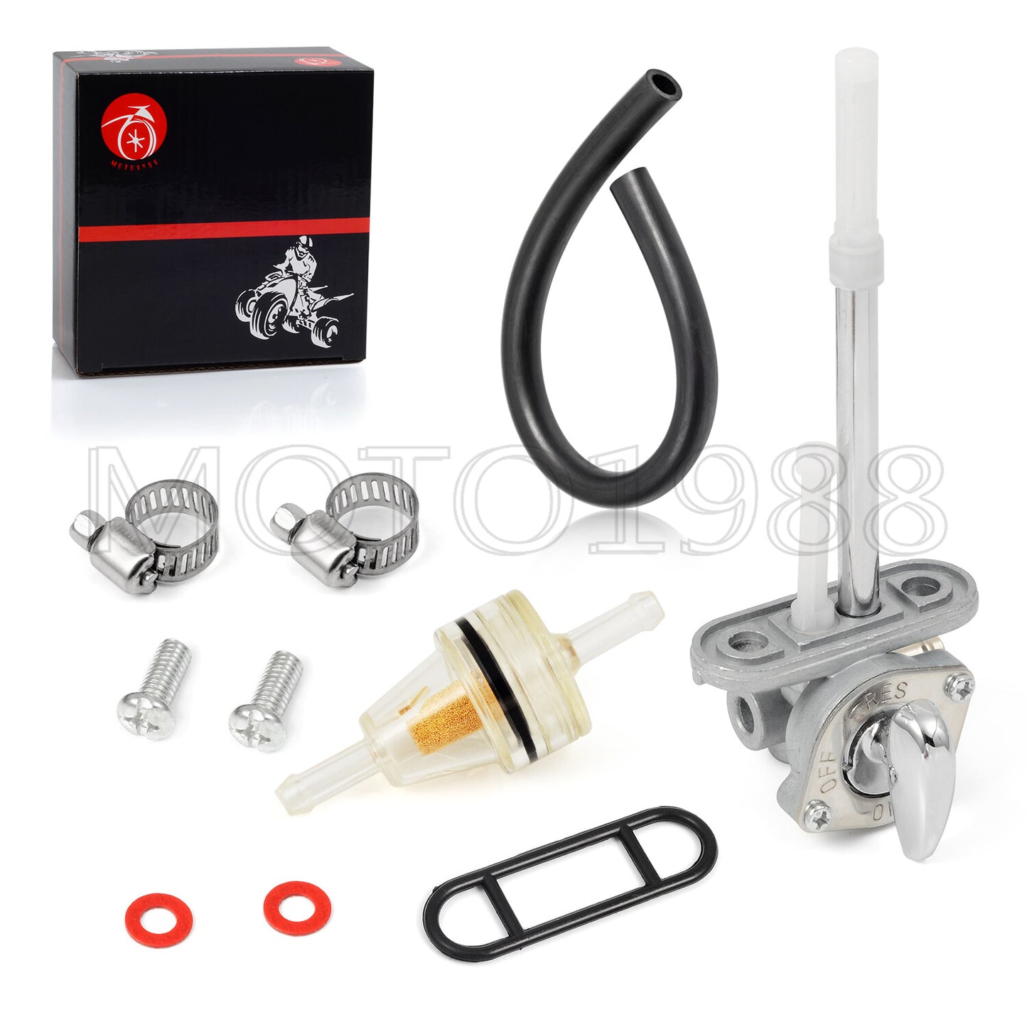 Fuel Valve Petcock & Fuel Filter for Yamaha Banshee 350 (1987–2006)
