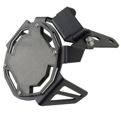 Black Fog Light Protector Covers for BMW R1250GS Adventure, S1000XR (2013-2023)