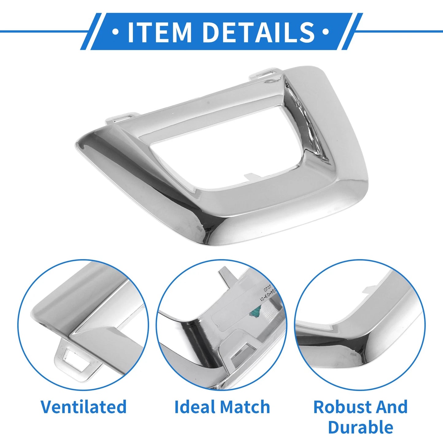 Bumper Grille Trim Garnish No. 2538855900 for Mercedes-Benz GLC (2016–2019)