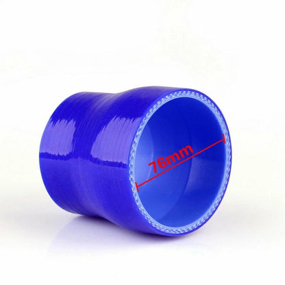 Reducers 0 Degree Silicone Hose Coupler for Turbo Intake (63mm 76mm)