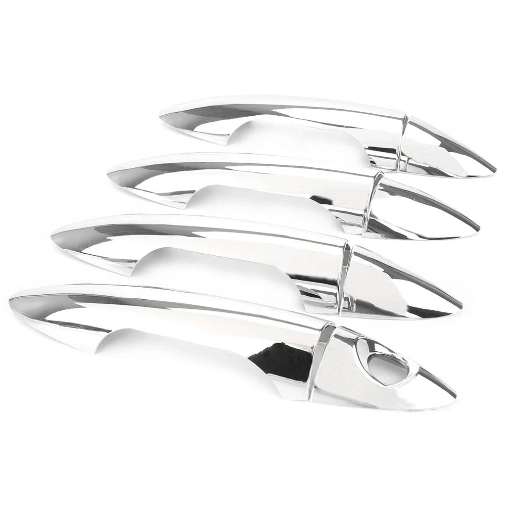 Chrome Door Handle Cover Trim for Hyundai Accent, Solaris, Dodge Attitude