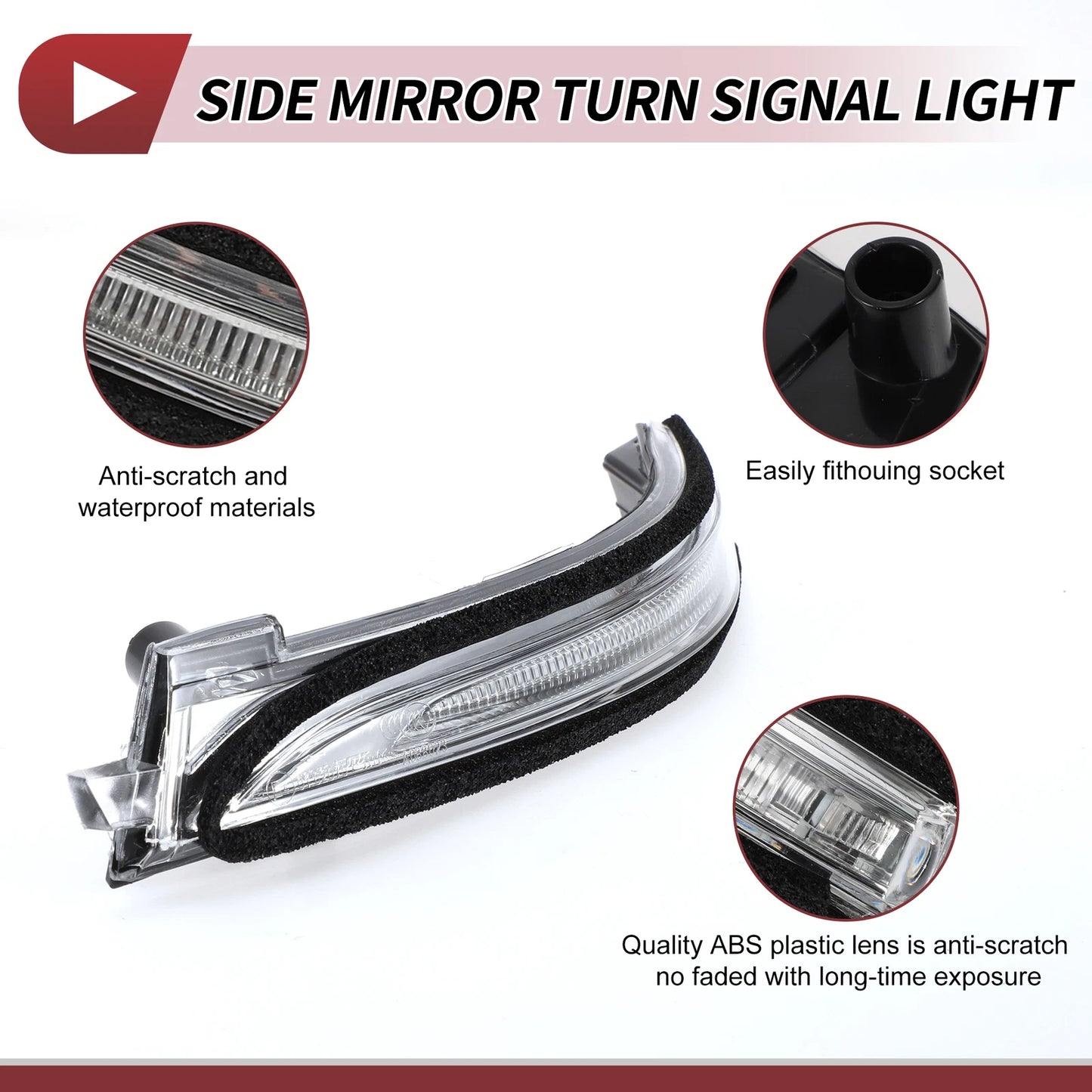 LED Turn Signal Light for Hyundai Elantra AD (2017–2018) Left No. 87614F2000