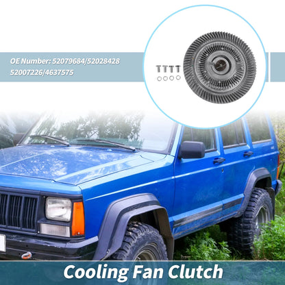 Engine Cooling Fan Clutch for Jeep Cherokee (1994–2000) No. 52079684/52028428