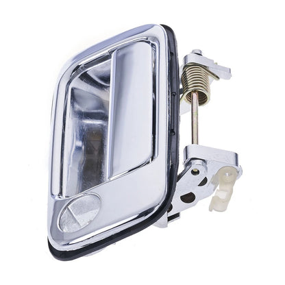 Set of 2 Chrome Outer Door Handles for Toyota Landcruiser J80 (1990–1998)
