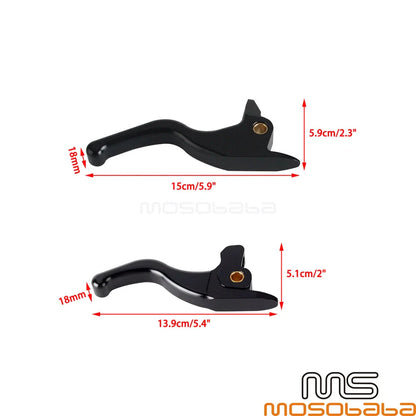 Adjustable Brake Clutch Levers for Harley Softail Fat Boy S (2016)