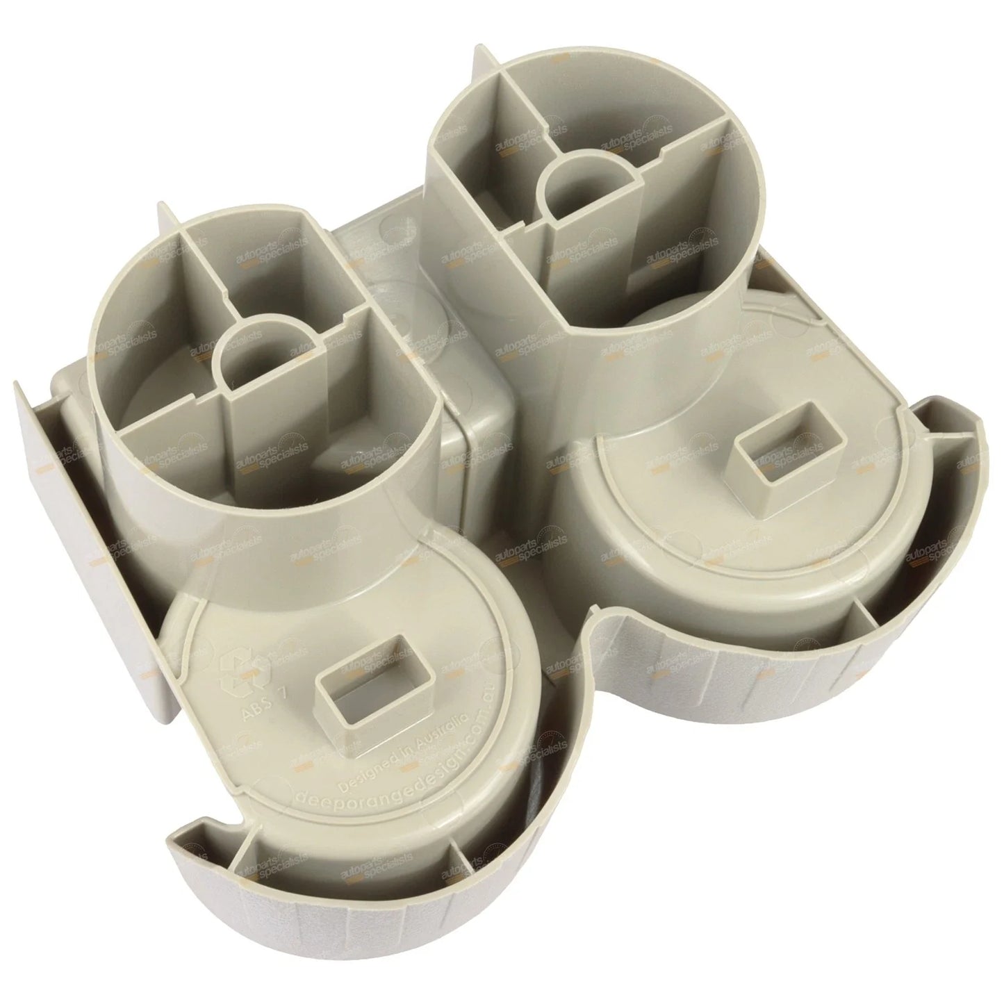 Beige Multiple Cup Holder for Nissan Patrol GU Y61 Cupholder for Two Large Cups