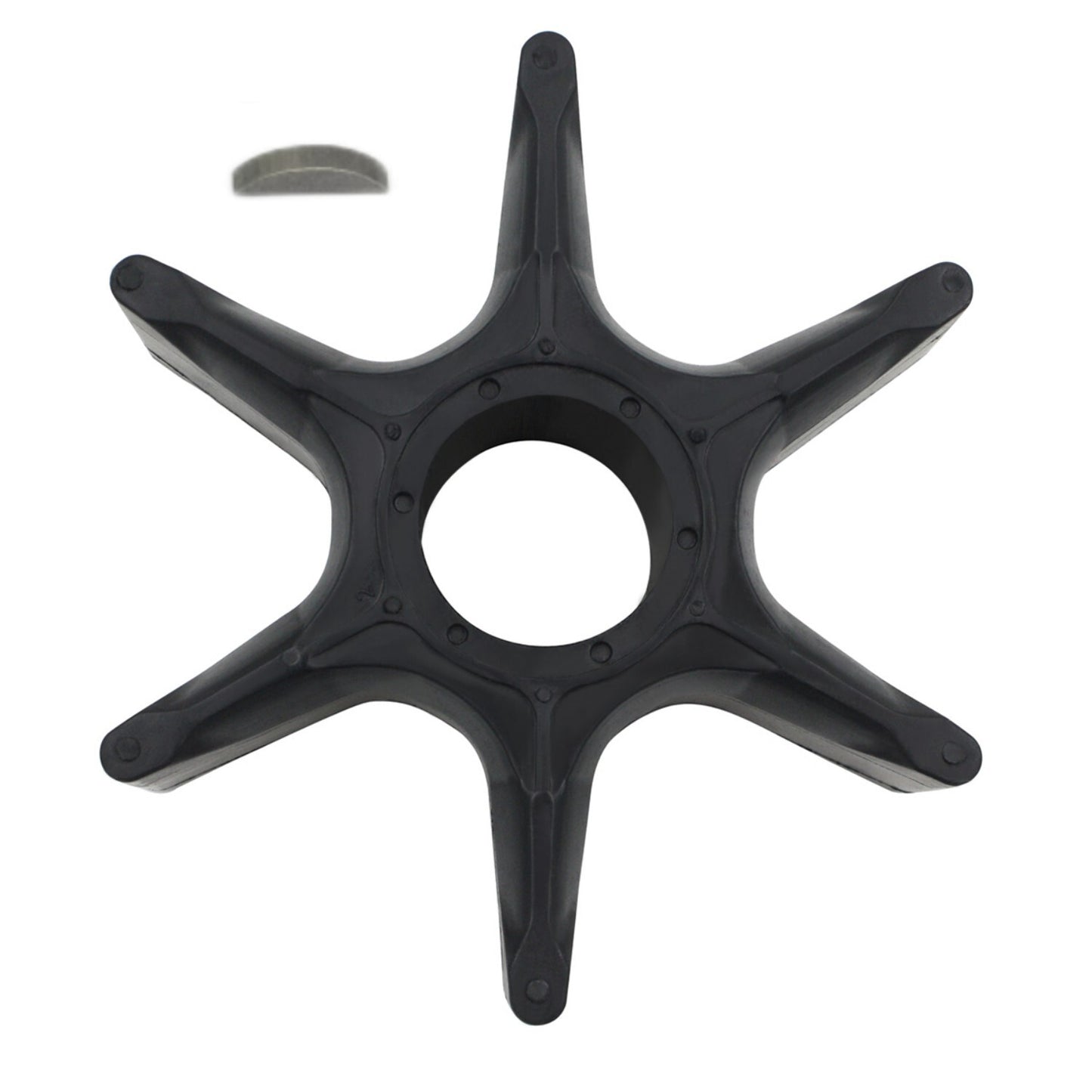 Water Pump Impeller & Key for Yamaha Outboards (115–300 HP)