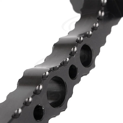 Rear Passenger Foot Pegs for Suzuki Hayabusa GSXR 1300 (2008-2017) Black