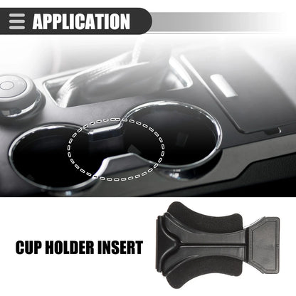 Cup Holder Insert for Lexus GX470 (2003-2009) - Black Plastic Foam