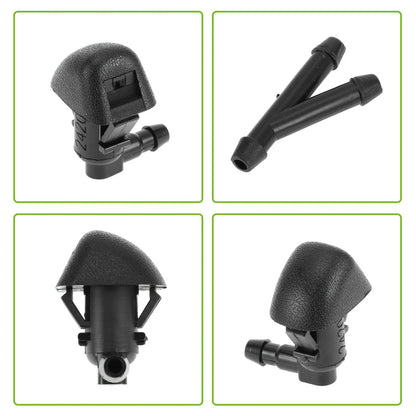 Windshield Washer Nozzle & Hose Connector for Honda (2011-2017)