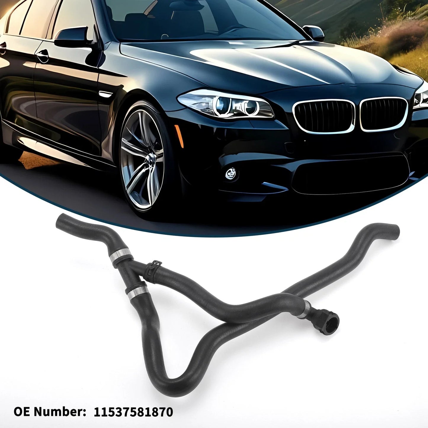 Radiator Hose for BMW 523i 528i 530i Cooling Liquid Tube