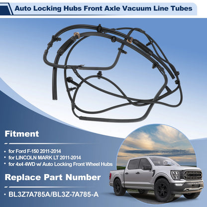Auto Locking Hub Vacuum Lines for Ford F-150 (2011–2014) BL3Z7A785A