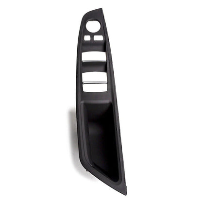 Black Front Inner Door Handle Trim Cover for BMW 5 Series (2010-2017)