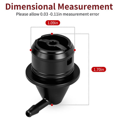 Fuel Tank Vent Assembly for Club Car Precedent (2004–2014)